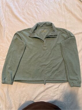 Avalanche Men’s Sage Green Half-Zip Pullover